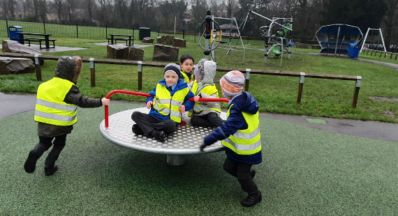 New look park play area officially reopens to the public