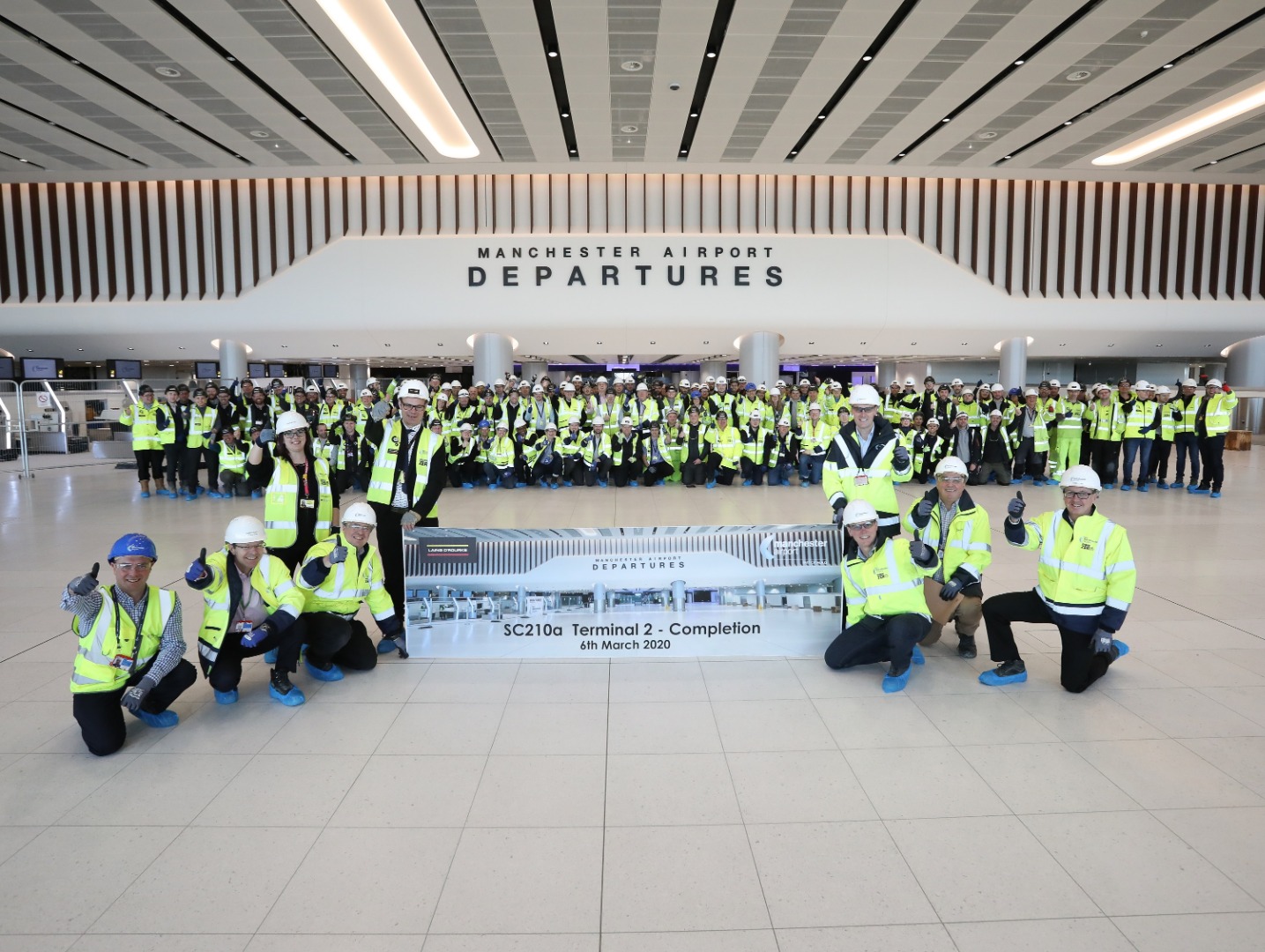 Major Milestone as Manchester Airport's Terminal Two Extension