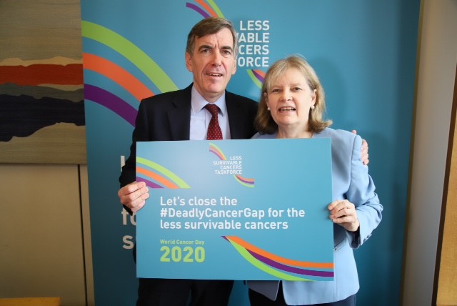 LOCAL MP SUPPORTS CAMPAIGN TO CLOSE DEADLY CANCER GAP